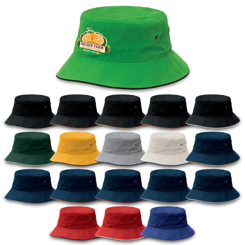 custom bucket hats australia