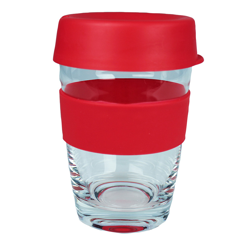 Glass Carry Cup - Promomugs Australia