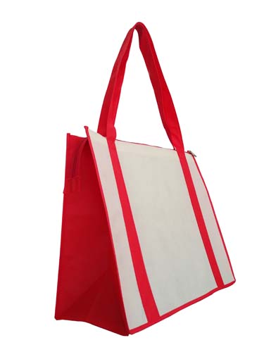 Download Non Woven Large Zipped Shopping Bag - Promotional Bags