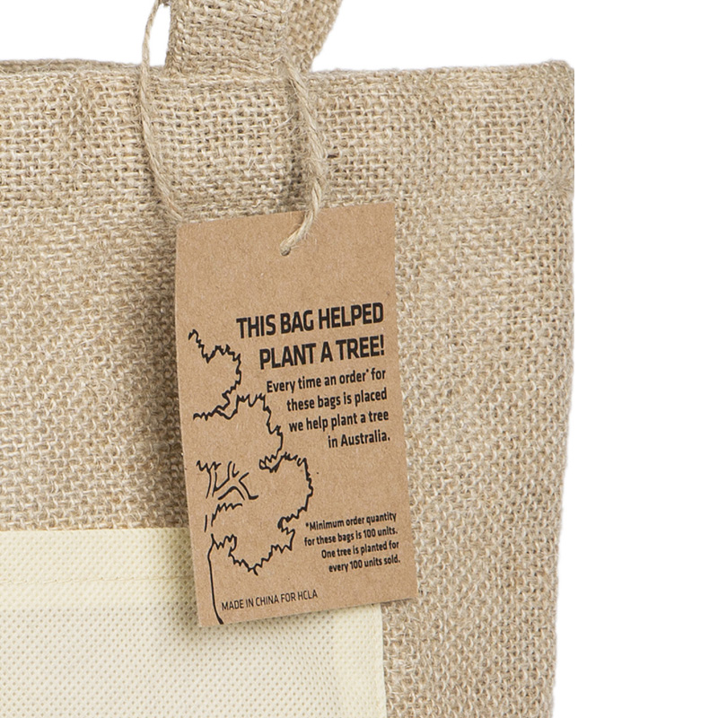 Download Reforest Jute Tote Bag - Promotional Bags