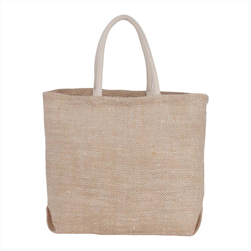 Herringbone Jute Tote image2