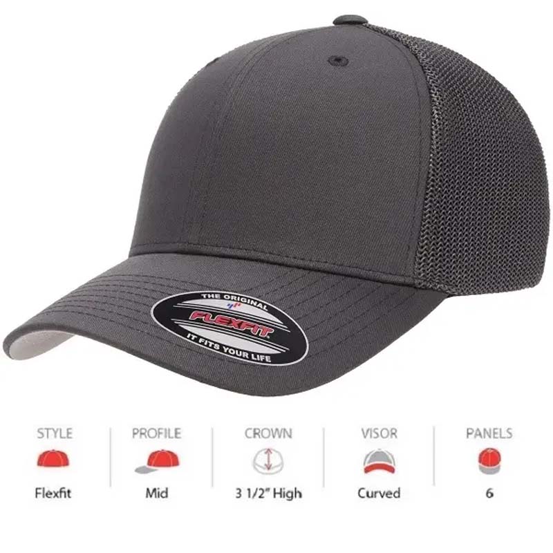 Flexfit Mesh Trucker Cap image2