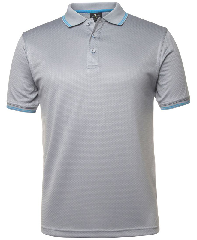 Jacquard Contrast Polo image1