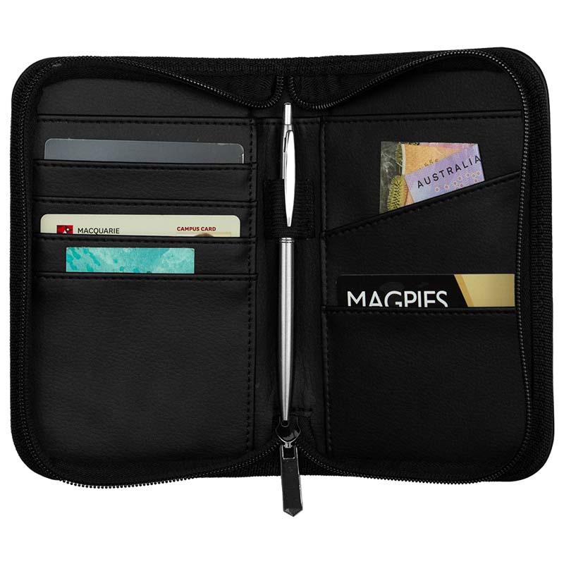 Recycled Travel Wallet w/ RFID blocking image2