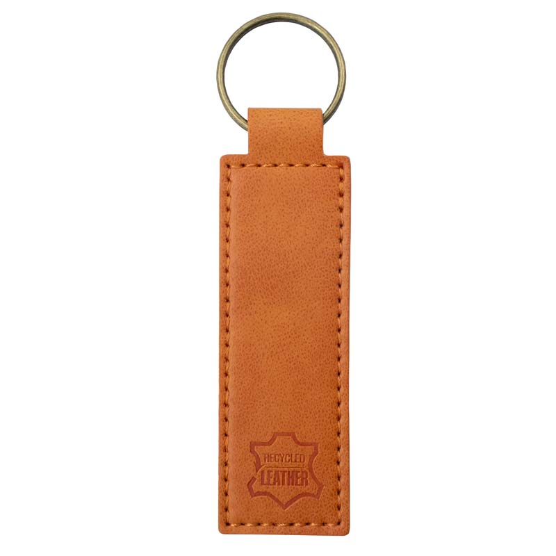 Amsterdam Recycled Leather Keyring image3