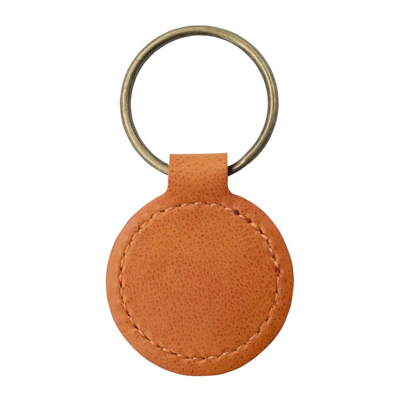 London Recycled Leather Keyring image2