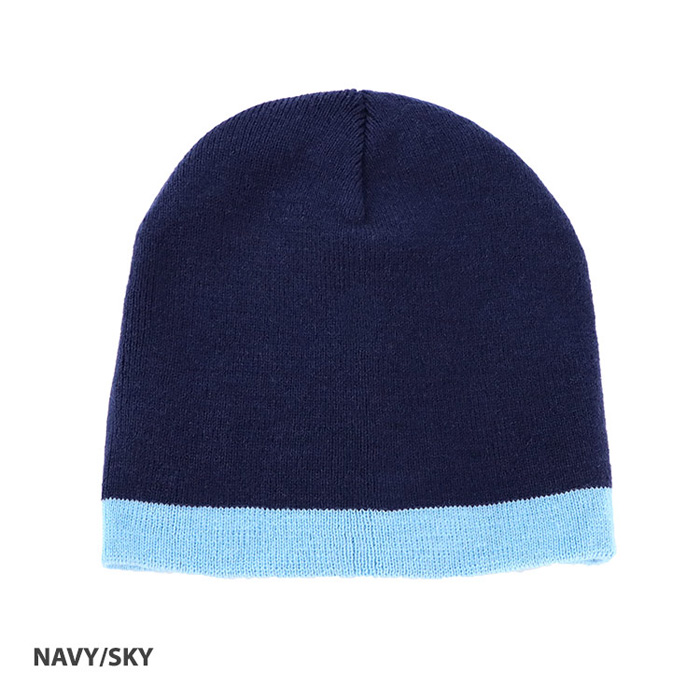 Acrylic Two-Tone Beanie