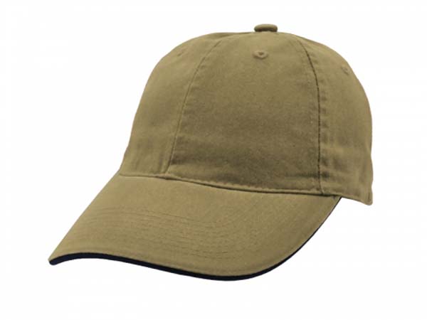 Enzyme Washed Cap with Sandwich image1