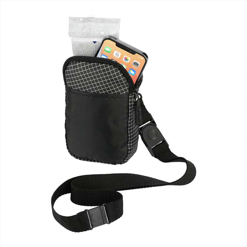 Grid Lanyard Phone Pouch image4