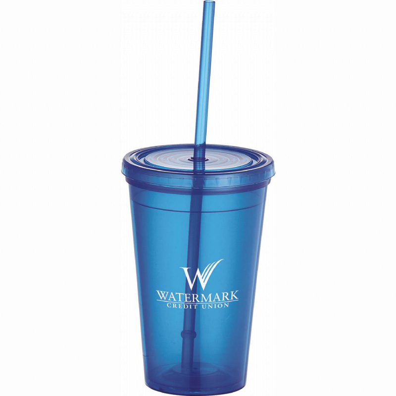 Iceberg 16-oz. Tumbler with Straw image1