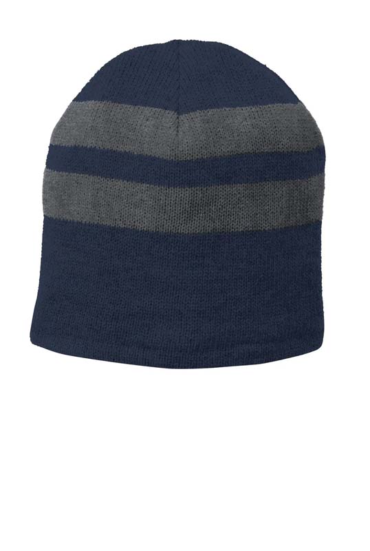 Fleece-Lined Striped Beanie image5