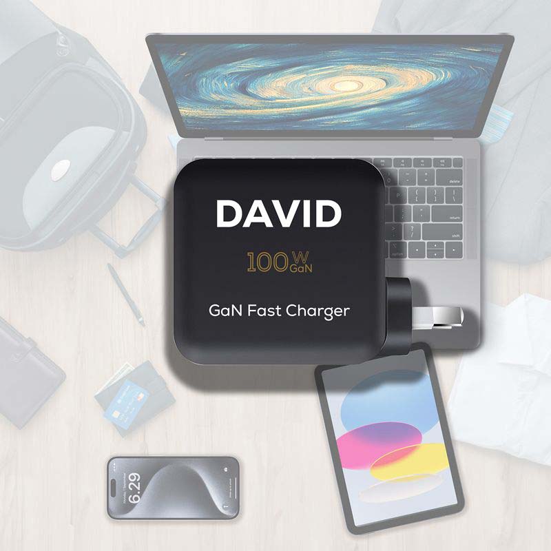 David 100 Watt GaN Quick Charger image3