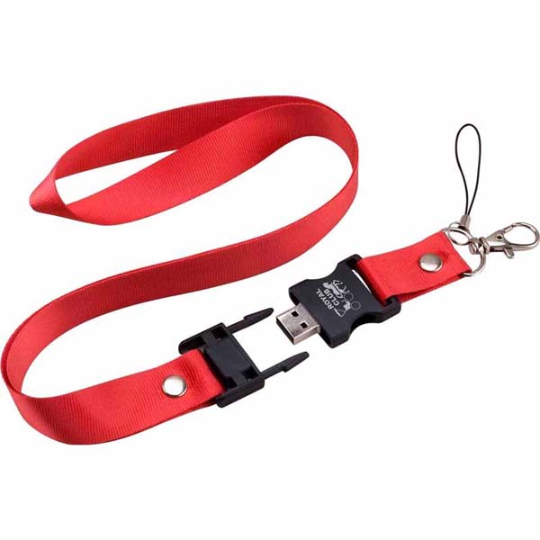 USB Lanyard Flash Drive - 4GB