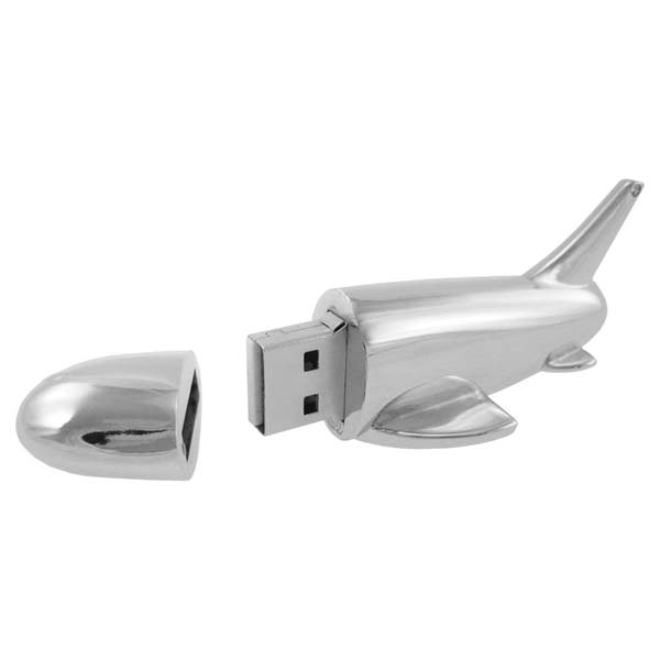 Metal Plane Flash Drive 2GB image2