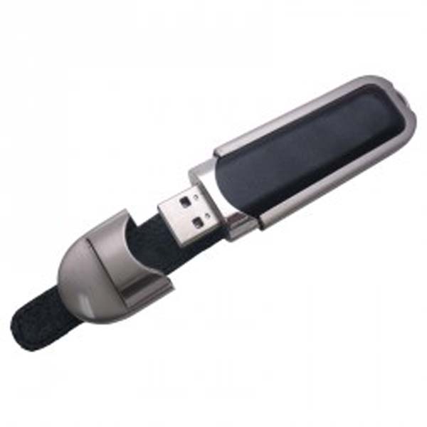 Metal Leather Flash Drive - 4GB image2