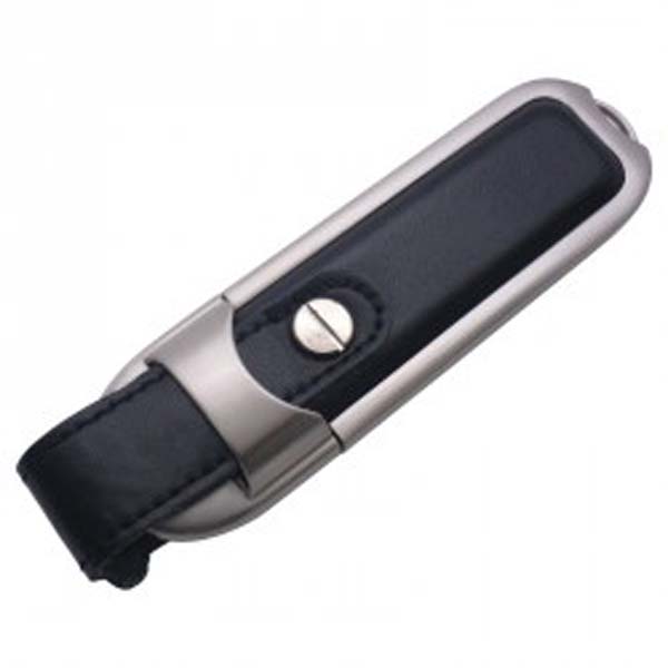 Metal Leather Flash Drive - 4GB image3