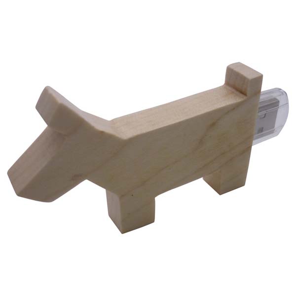 Wooden Dog Drive 8GB image2