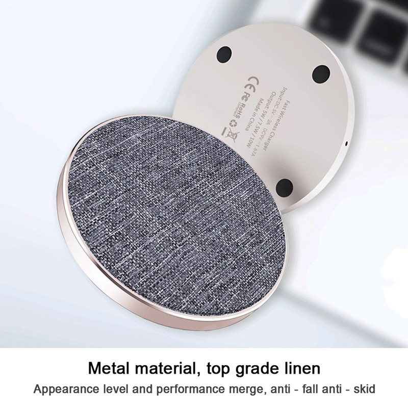 Tweed Fast Wireless Charger - Round image6