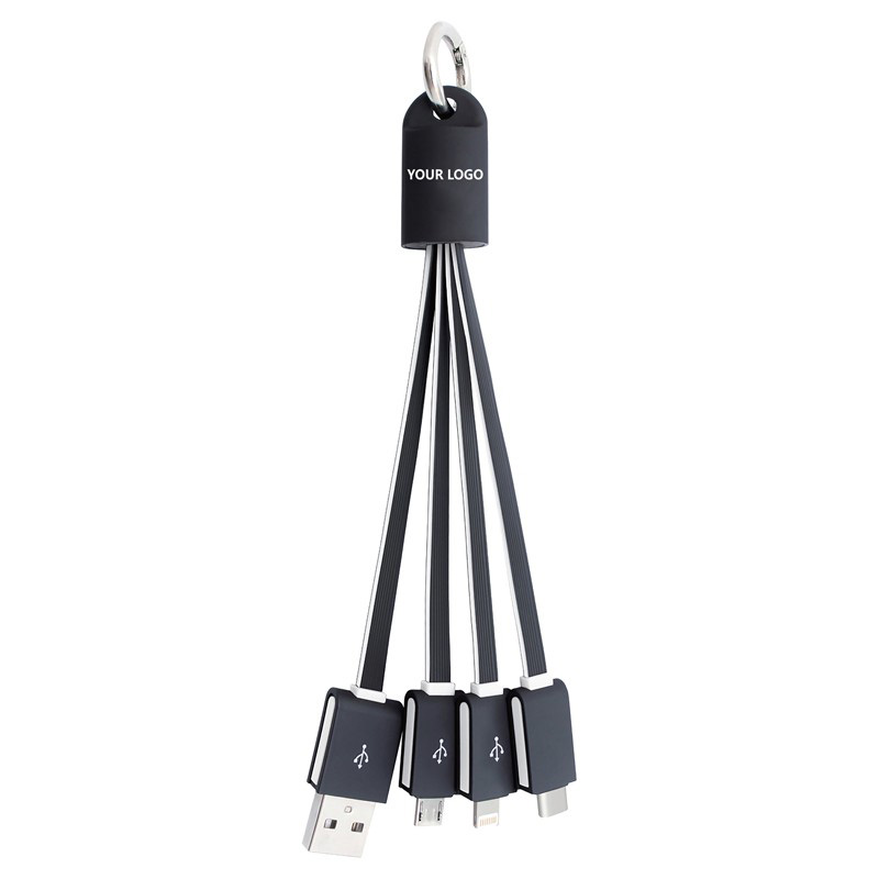 Parma 3n1 Light Up Charge Cable 15CM image1