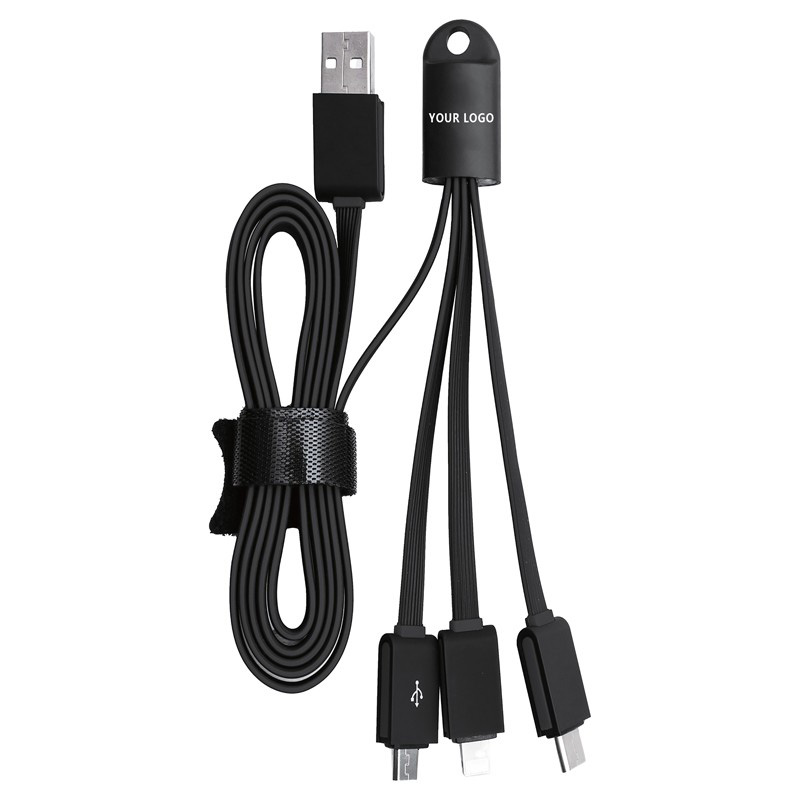 Parma 3n1 Light Up Charge Cable 15CM image2