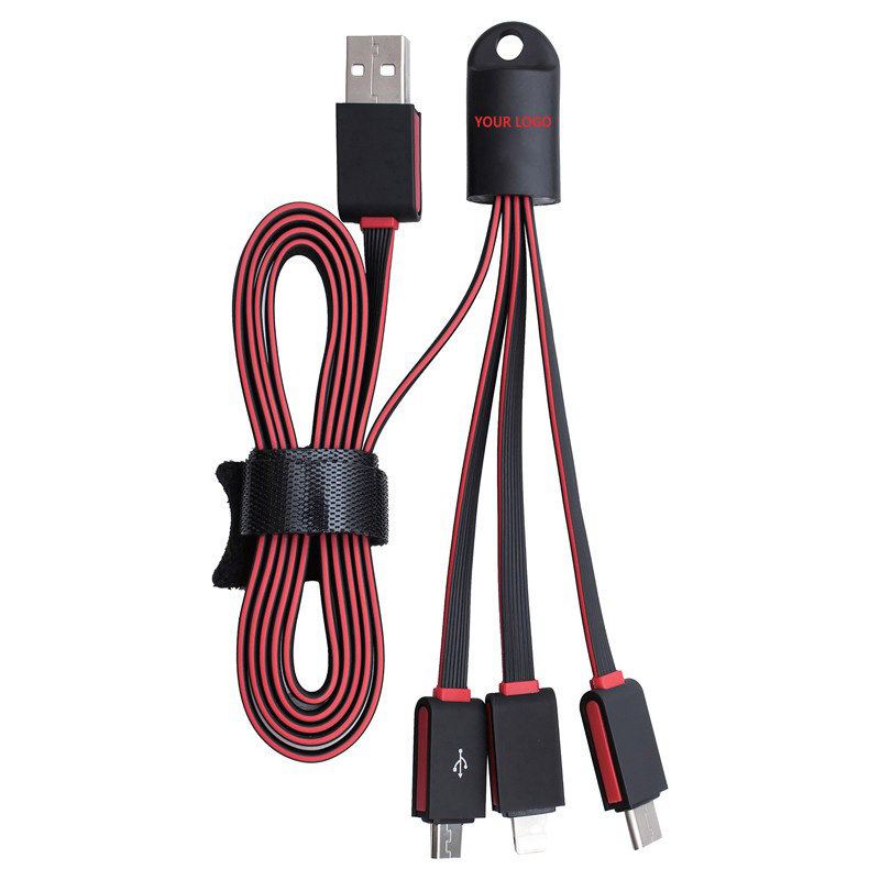 Parma 3n1 Light Up Charge Cable 15CM image5