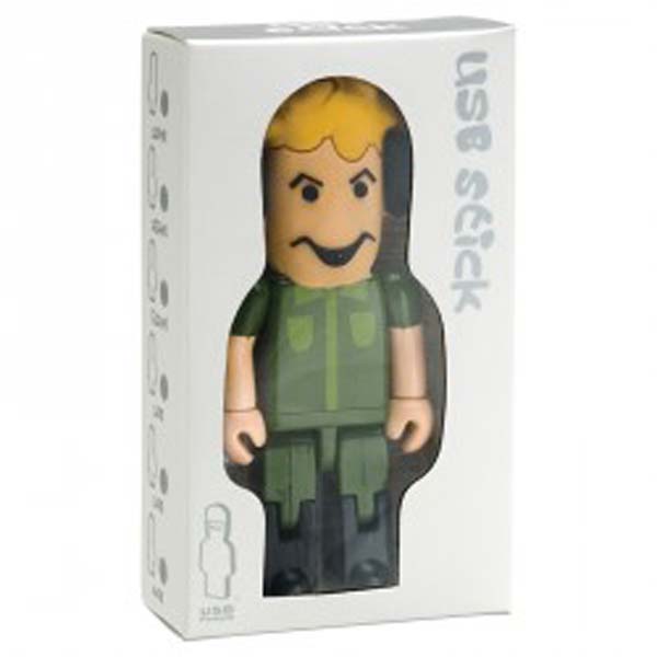 Rubber Head USB People - Professional Range - 4GB image4