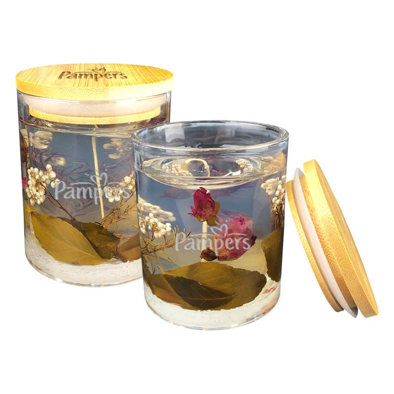 Floral Candle image1