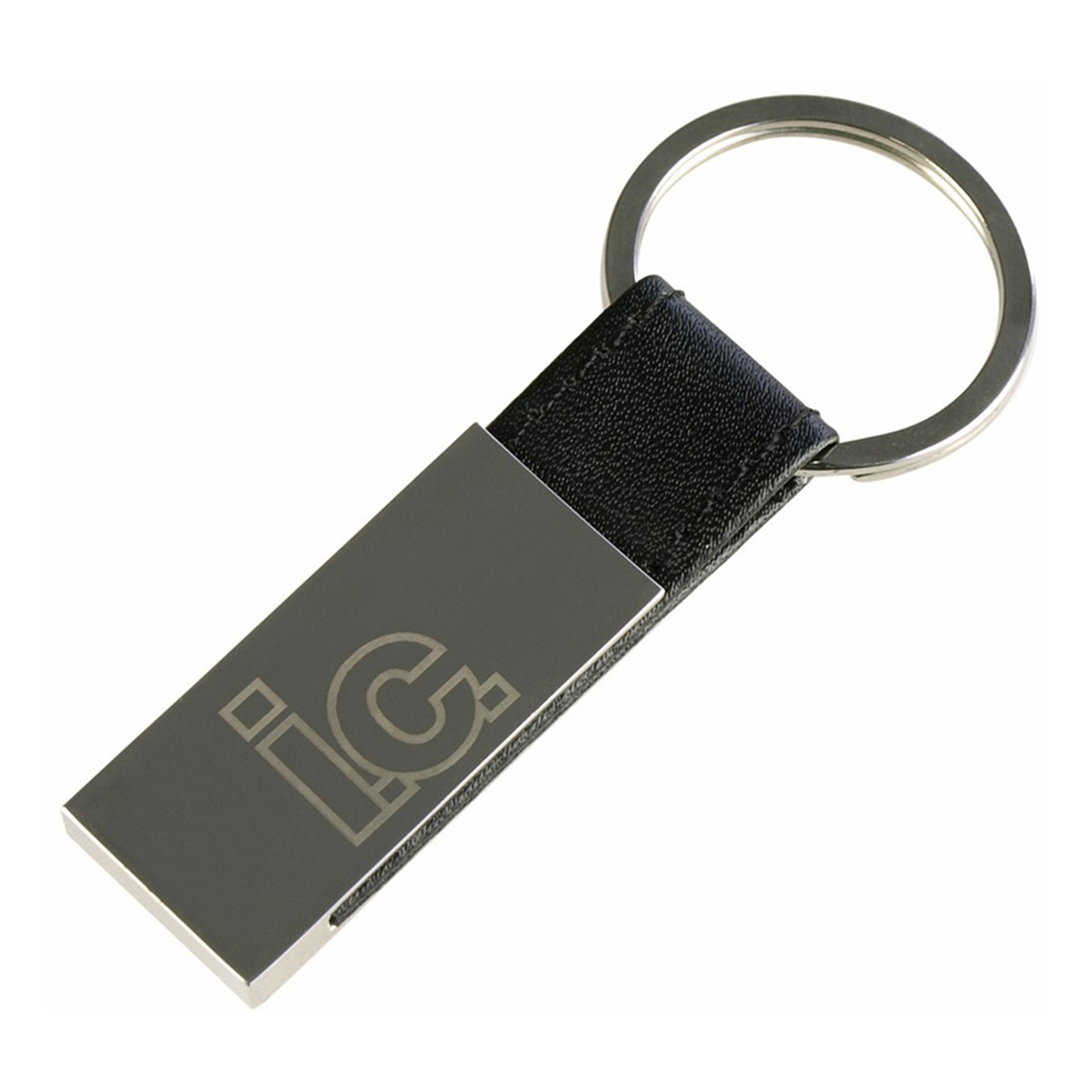 Hudson Leather Keyring