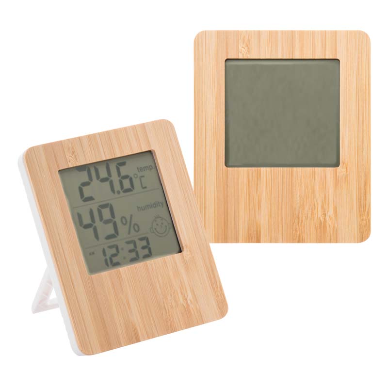 Bamboo Desk Clock image2