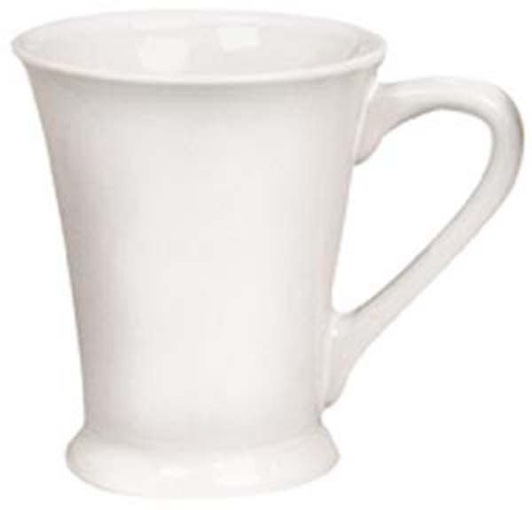 Florence White Coffee Mug With Logo