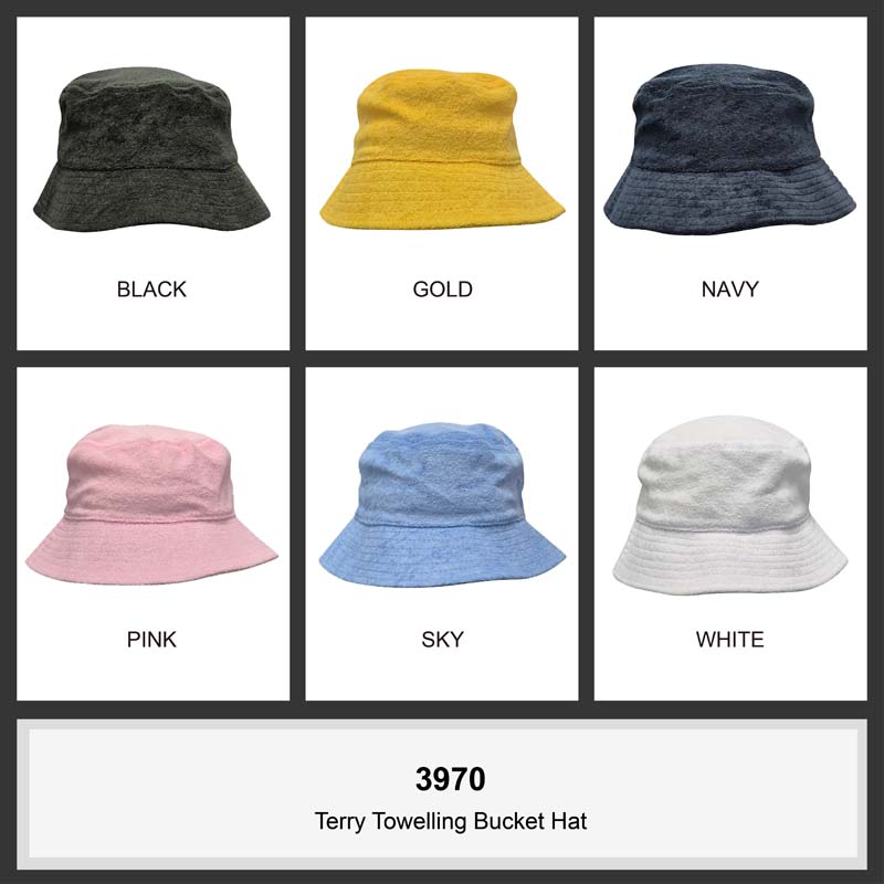 Terry Towelling Bucket Hat image9