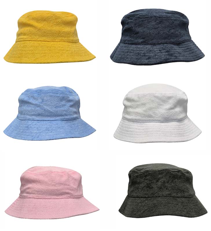 Terry Towelling Bucket Hat