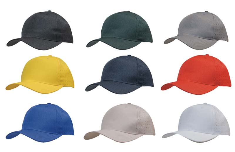 Breathable Poly Twill Cap 5 Panel