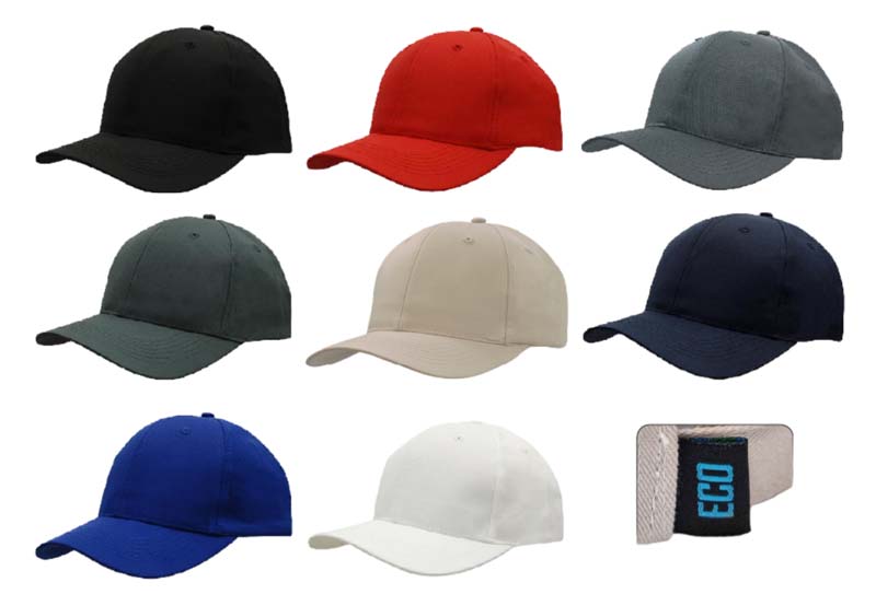 Eco Recycled Breathable Poly Twill Cap