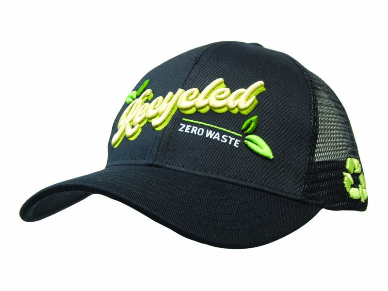 Recycled Breathable Poly Twill Mesh Back Cap image4