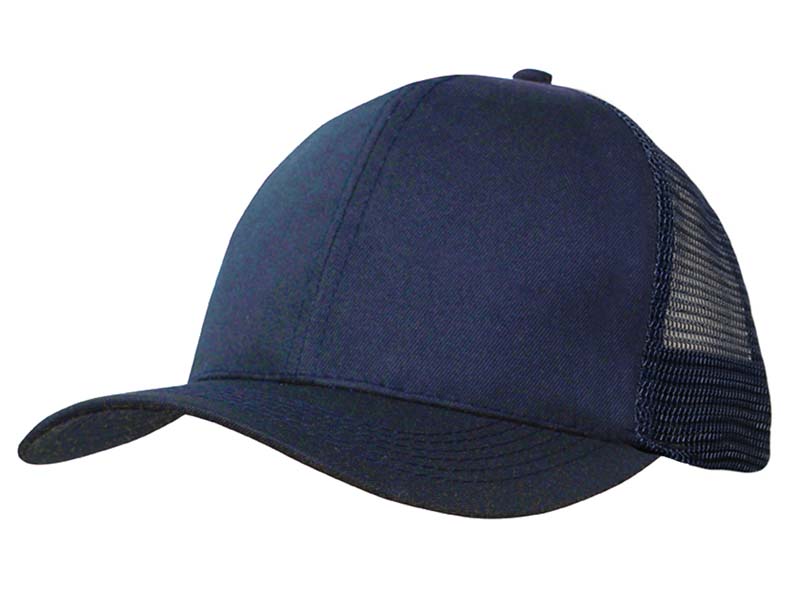 Recycled Breathable Poly Twill Mesh Back Cap image7