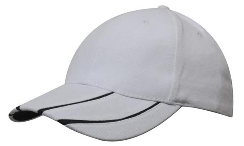 Two Tone Peak Cap