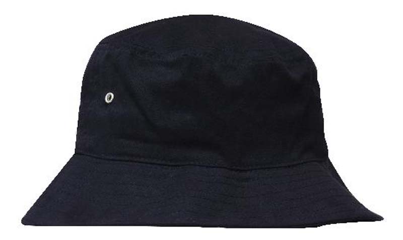 Double Pique Mesh Bucket Hat image3