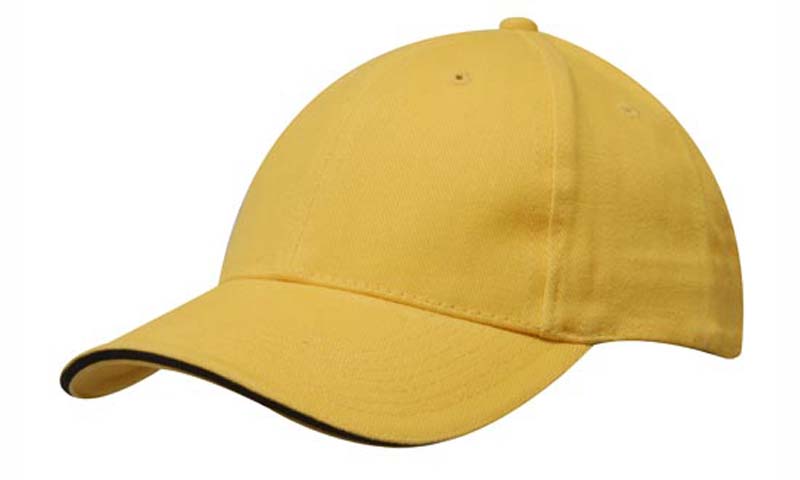 Brushed Heavy Cotton Trim Cap image2