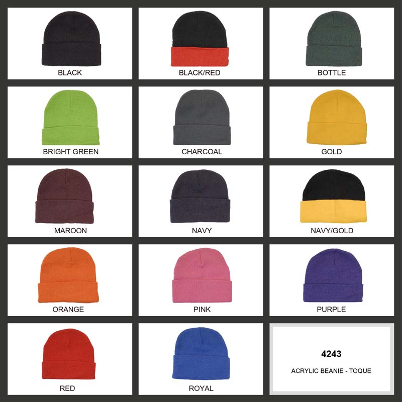 Acrylic Fold up Beanie image16