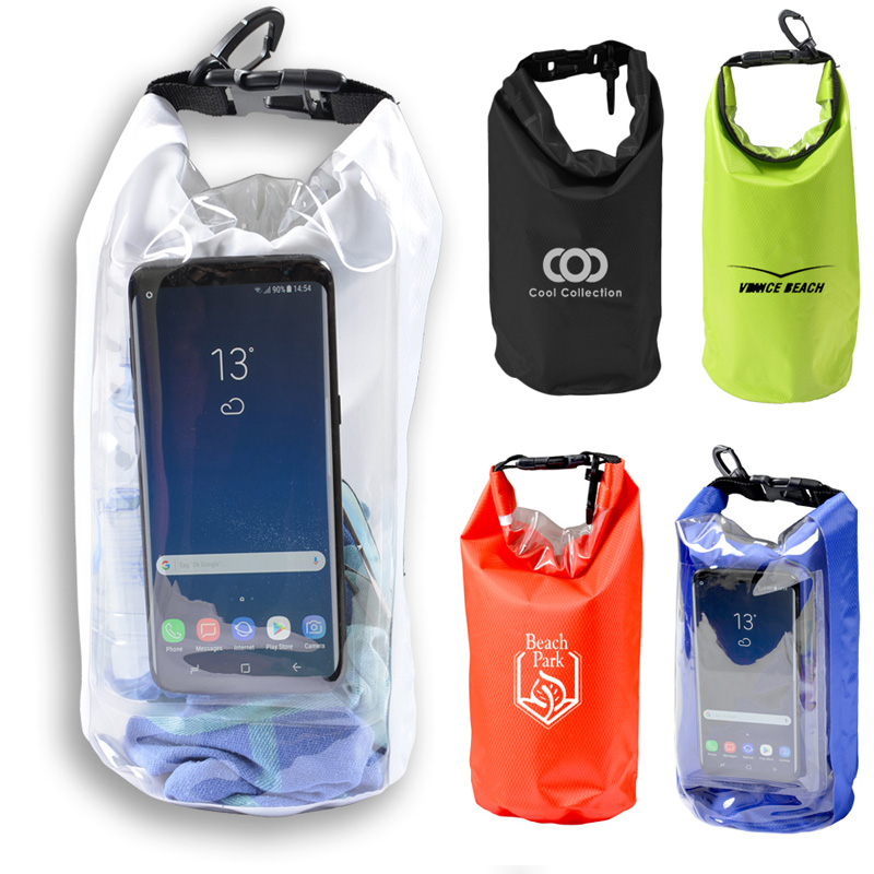 2.5 Litre Outdoor Dry Bag with Phone WIndow image1