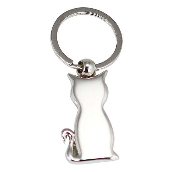 Cat Shape Keyring image2