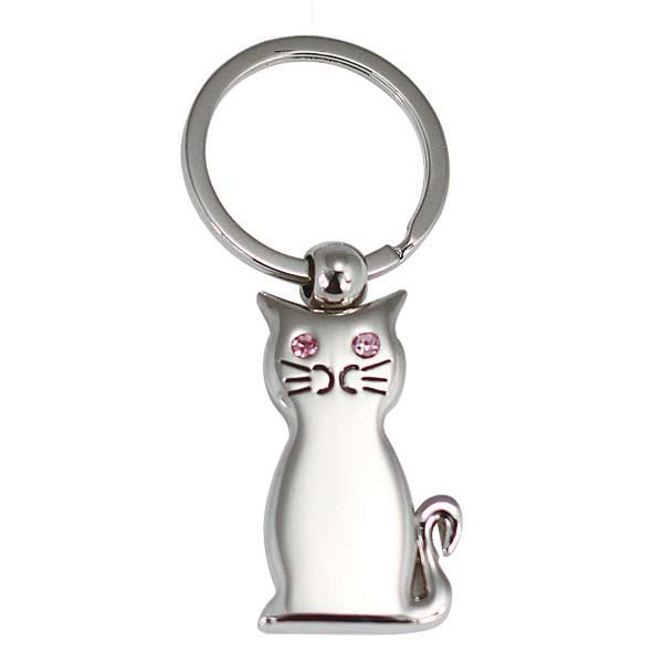 Cat Shape Keyring