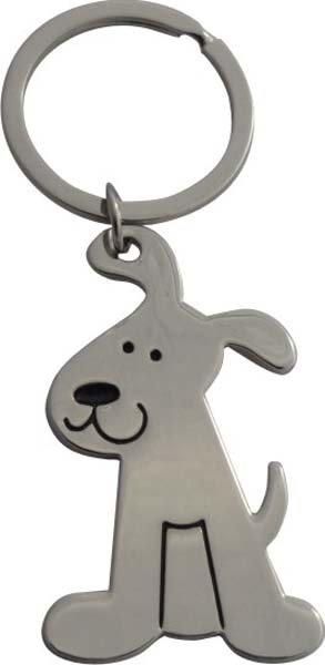 Dog Shape Keyring