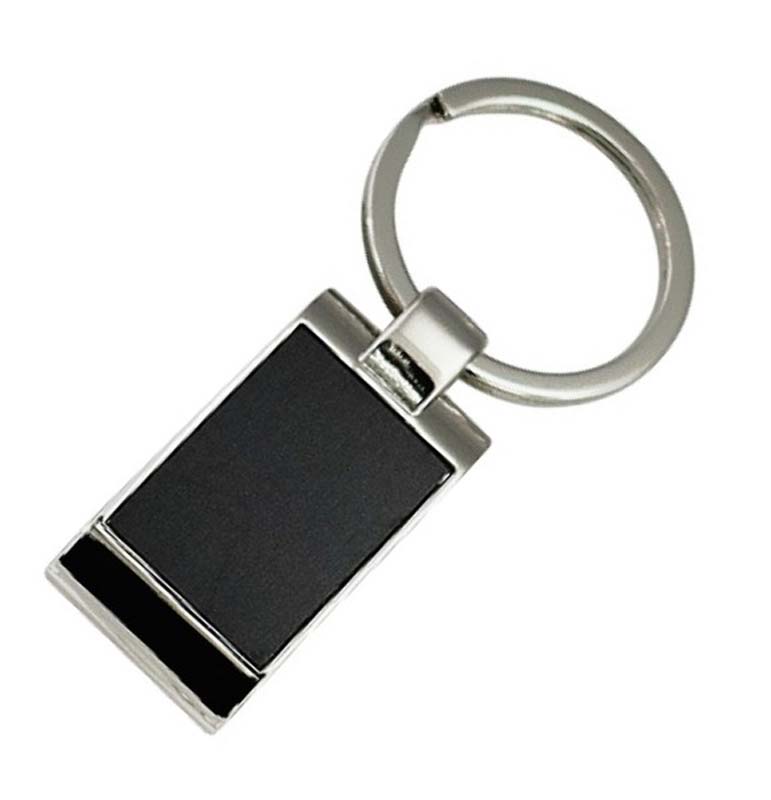 Rectangular Aluminium Keyring image2