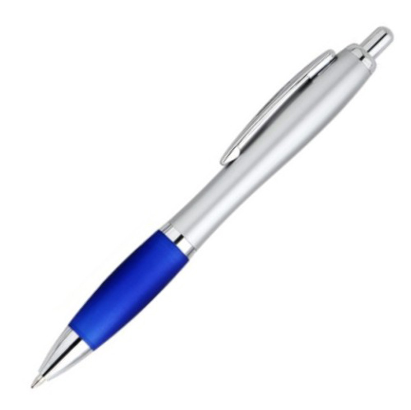 Plastic Pen With Rubber Grip image6