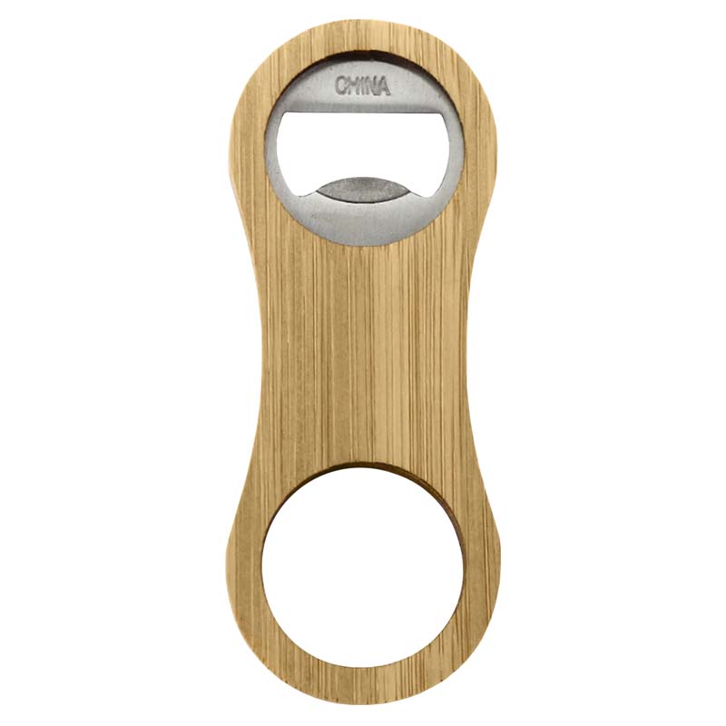 Intox Bamboo Bottle Opener Key Ring image3