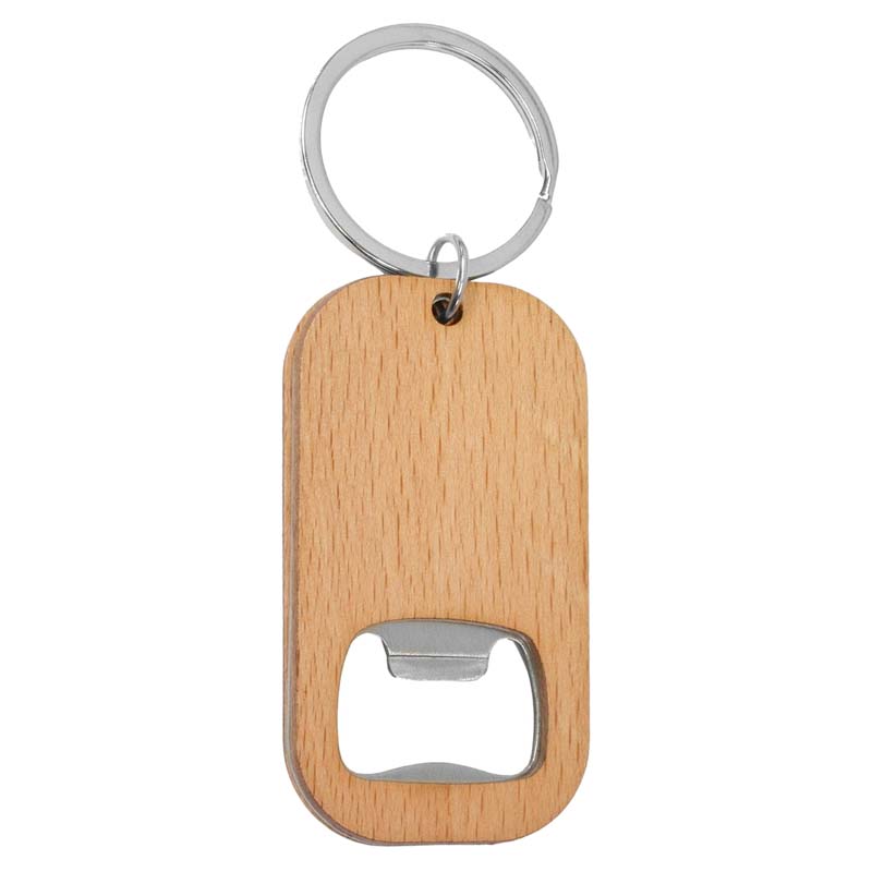 Bamboo Bar Bottle Opener Key Ring image2