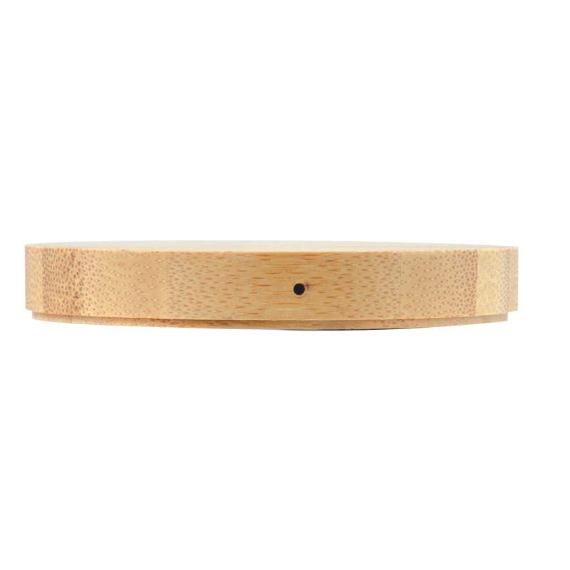 Arc Round Bamboo Wireless Charger image5