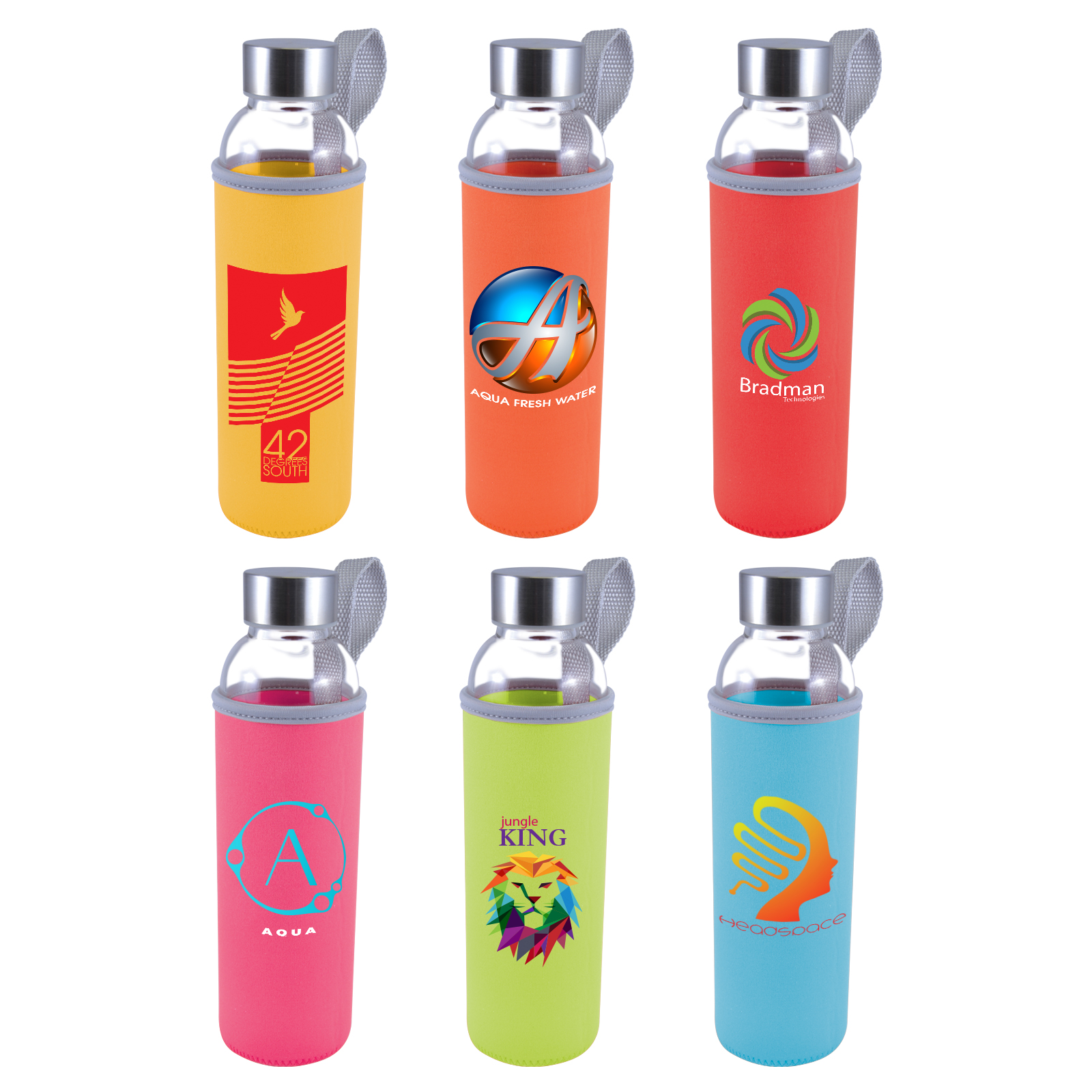 Capri Glass Neoprene Bottle